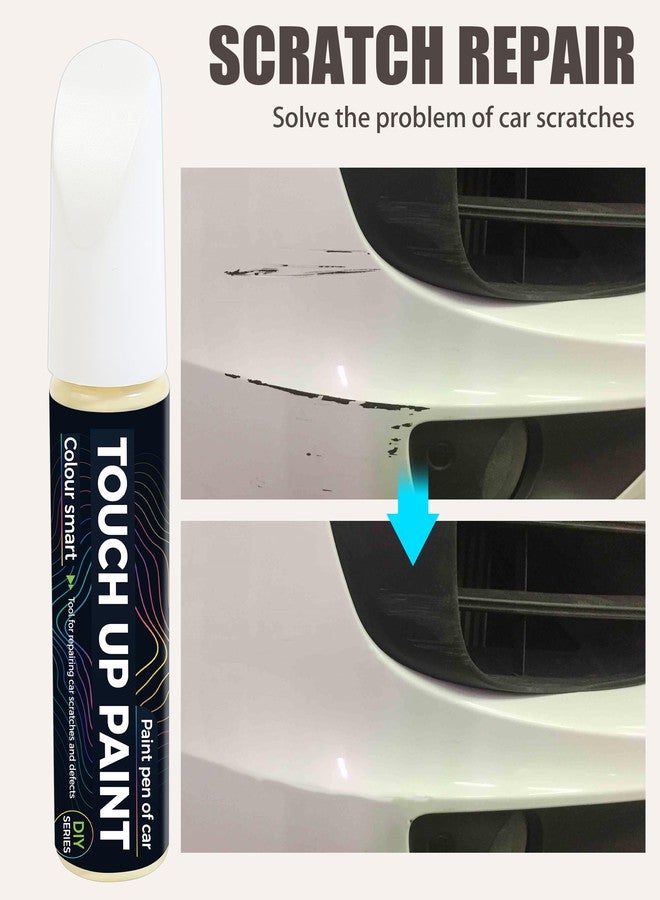 RACOONA Paint Pen,Car Accessories Touch Up Paint Pen,Car Paint Scratch Repair,Car Scratch Remover Pen,Touch Up Paint Pen for Cars,Car Touch Up Paint Pen,Deep Scratches for All Types of Cars (Pearl White) - Image 4